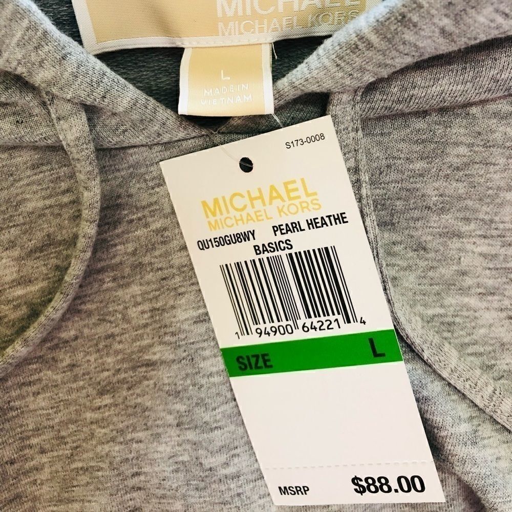 NWT: Michael Kors Cinch Bottom Hoodie‎ - Picture 10 of 11